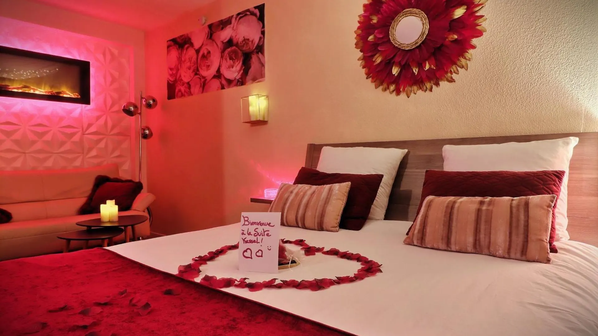 Appartement Nuit Romantique avec Jacuzzi à 15 min de Toulouse Blagnac